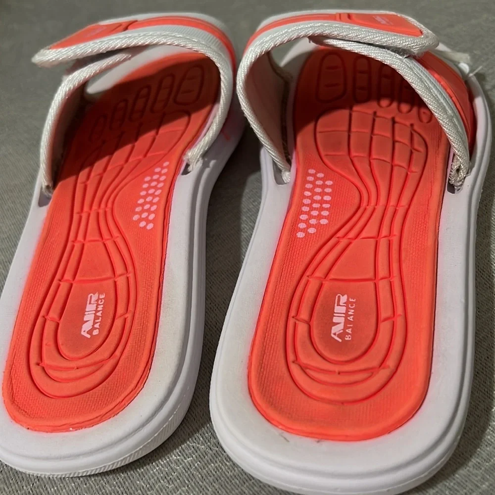Air Balance Flip Flops Slide Beach Sandals Kids Size 2